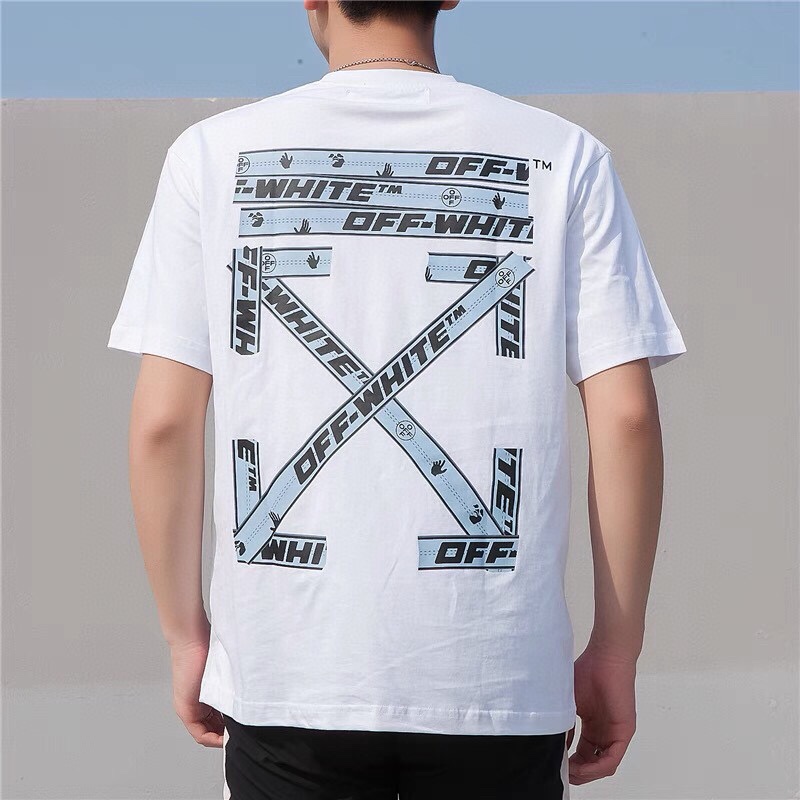 [OFF WHITE] 오프화이트 애로우 테이프 반팔 티셔츠 (2 COLOR)