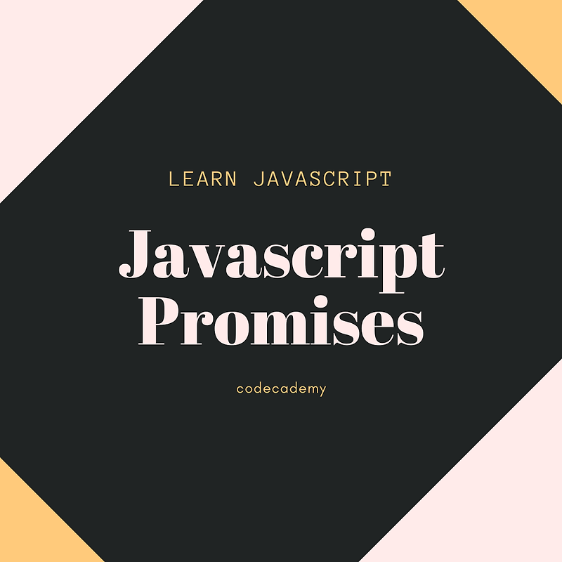 코드카데미 Javascript - 프로미스와 비동기 처리