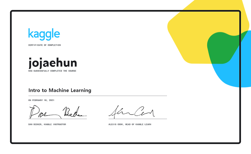 [Kaggle] - Intro to Machine Learning