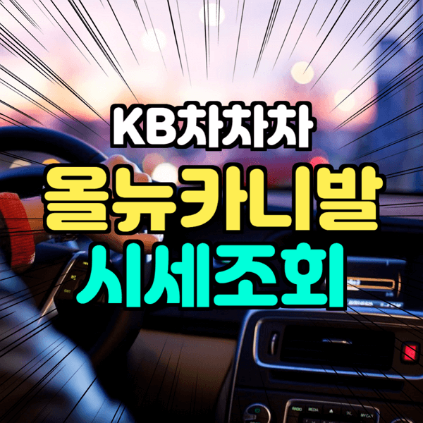 kb 국민 차차차 기아 올뉴카니발 2017년식 조회