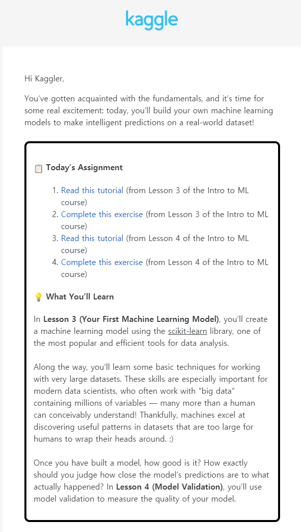 30 Days of ML with Kaggle [Day 9]-Your First Machine Learning Model, Model Validation