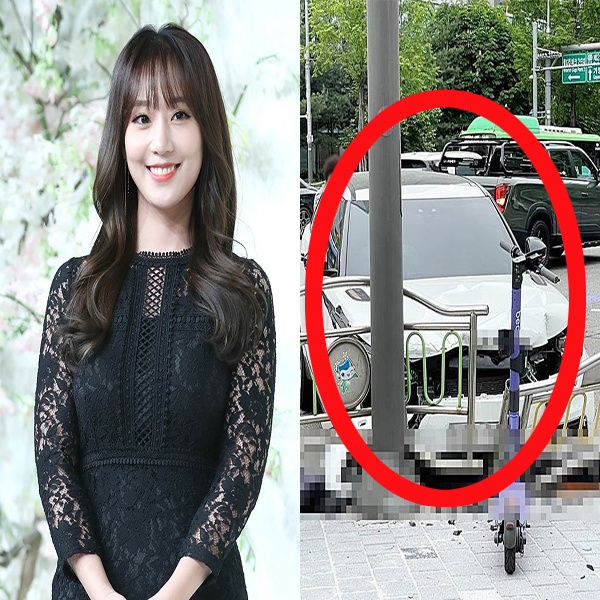 박신영 아나운서 교통사고 충격 사진