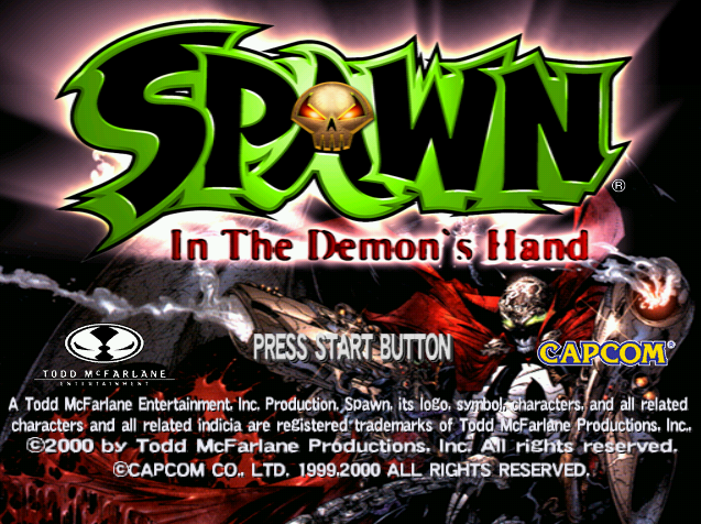 Spawn In the Demon's Hand.GDI Japan 파일 - 드림캐스트 / Dreamcast