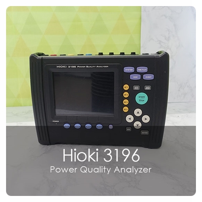 HIOKI 3196 Power Quality Analyzer 파워애널라이저전력품질 분석기중고계측기 판매 매입 렌탈 히오끼  수리 대여
