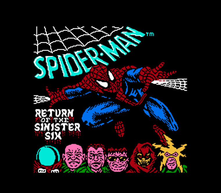 NES ROMS - Spider-Man Return of the Sinister Six (EUROPE / 유럽판 롬파일 다운로드)