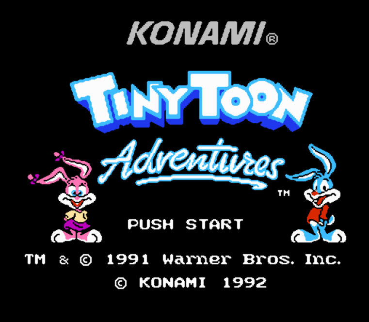 NES ROMS - Tiny Toon Adventures (EUROPE / 유럽판 롬파일 다운로드)
