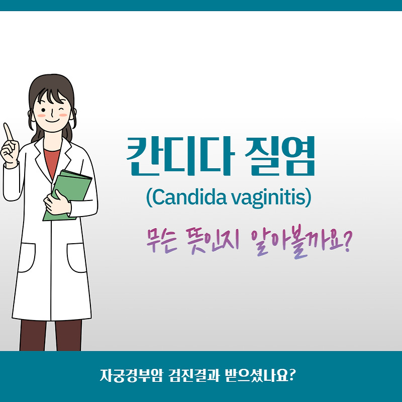 칸디다 질염(Candida vaginitis)에 대한 모든 것을 알려드립니다.