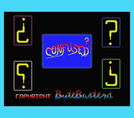 Confused - MSX (재믹스) 게임 롬파일 다운로드