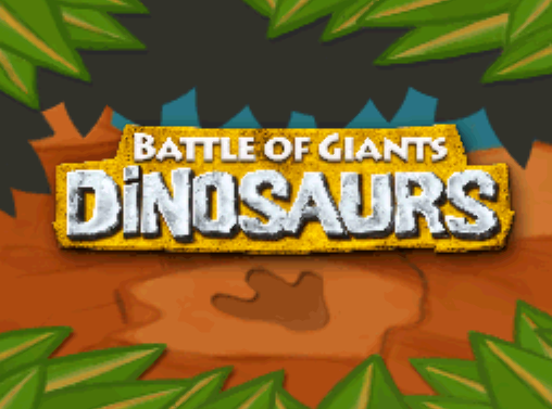 (NDS / USA) Battle of Giants Dinosaurs - 닌텐도 DS 북미판 게임 롬파일 다운로드