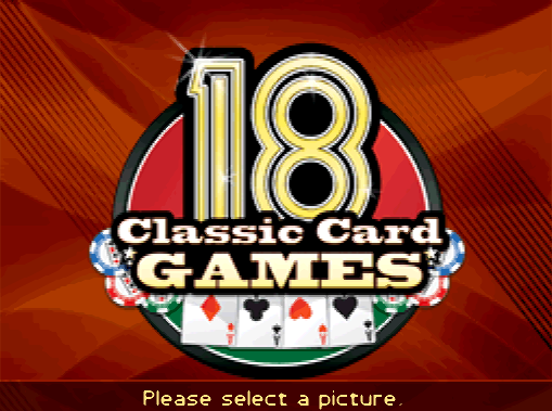 (NDS / USA) 18 Classic Card Games - 닌텐도 DS 북미판 게임 롬파일 다운로드
