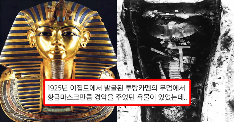 이집트 무덤에서 발견된 유물 중 가장 신기한 유물