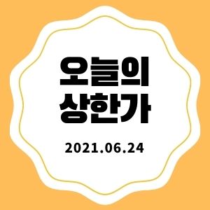 6월 24일 상한가 종목 + 마감시황 (한세엠케이, 네오오토, 솔고바이오)