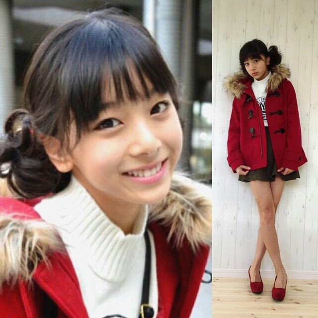 초등학교 6학년 13살 때 일본 레이싱 모델 데뷔한 에이벡스의 여배우 쿠리타 모모카(栗田桃花)
