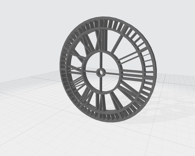 이세계 아이돌 리와인드 1주년 시계 3D프린터 모델링(3)