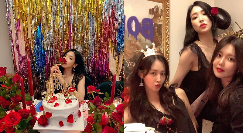 소녀시대 티파니 생일 파티 사진 유출 화제
