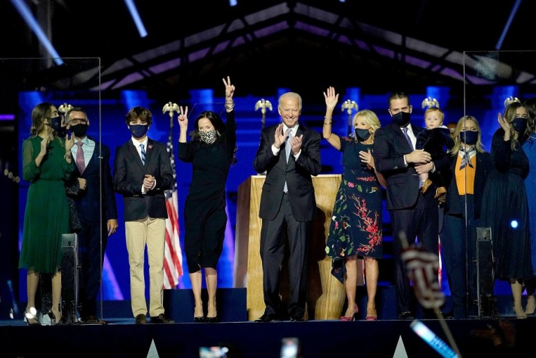 조 바이든의 가족: 그의 아내, 아이들, 손자들