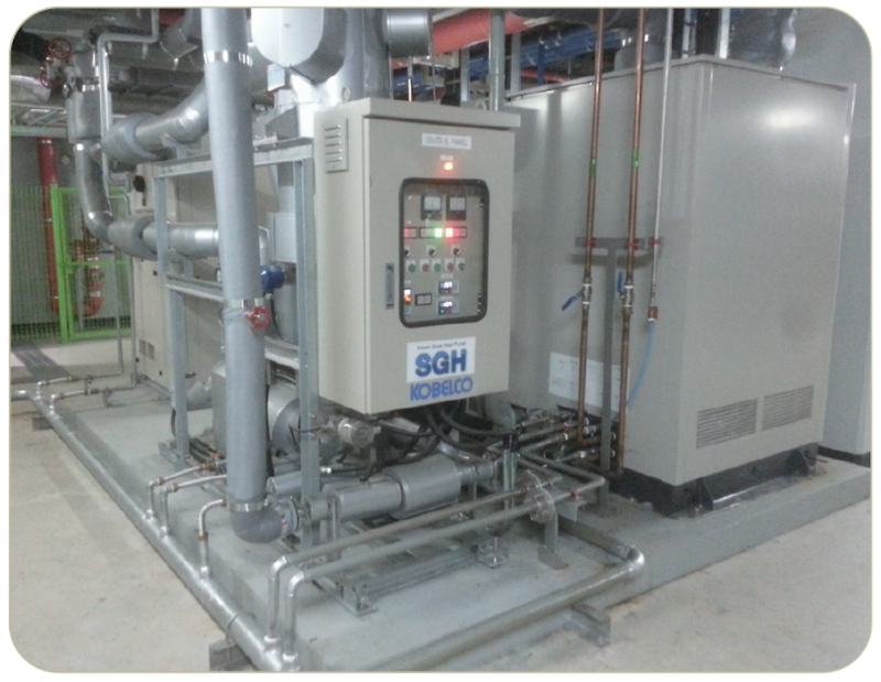 산업용 히트펌프, 냉동(냉수) 시스템 요소기술