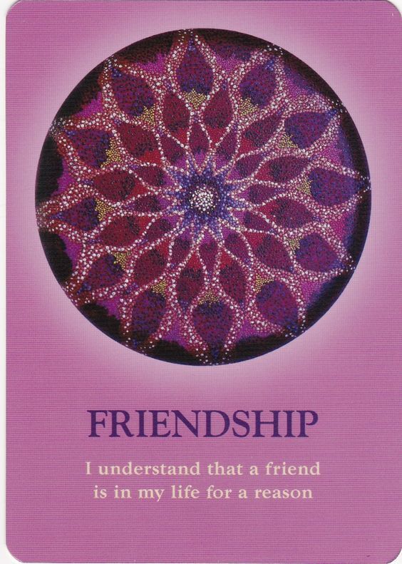 [오라클카드배우기]]The Soul's Journey Lesson Cards Friendship 우정 해석 및 의미
