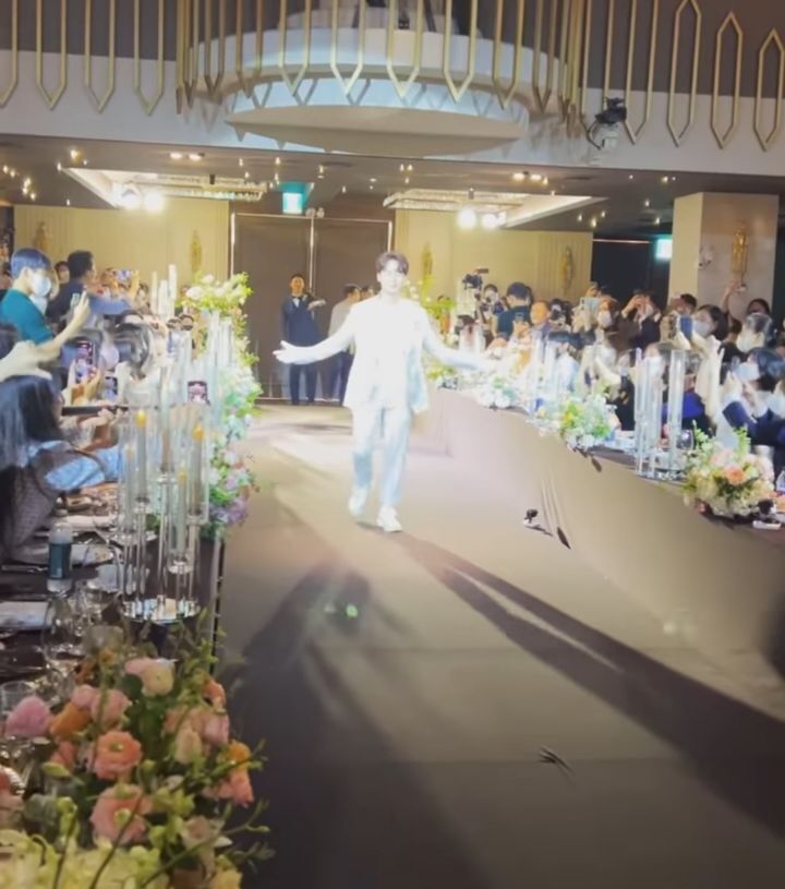 어제 오나미-박민 결혼식에 난입한 업계 유명 CEO
