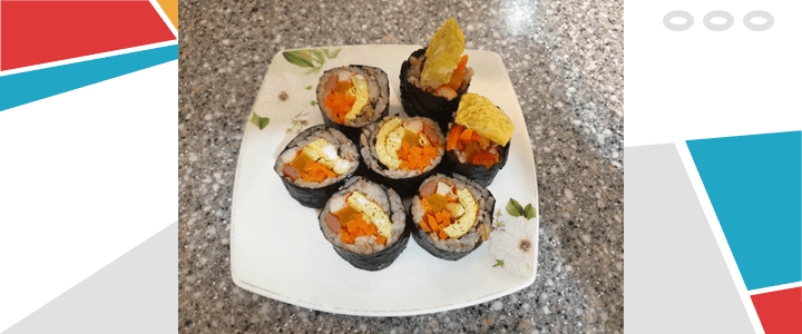 당근의 효능과 당근 듬뿍 김밥 만들기