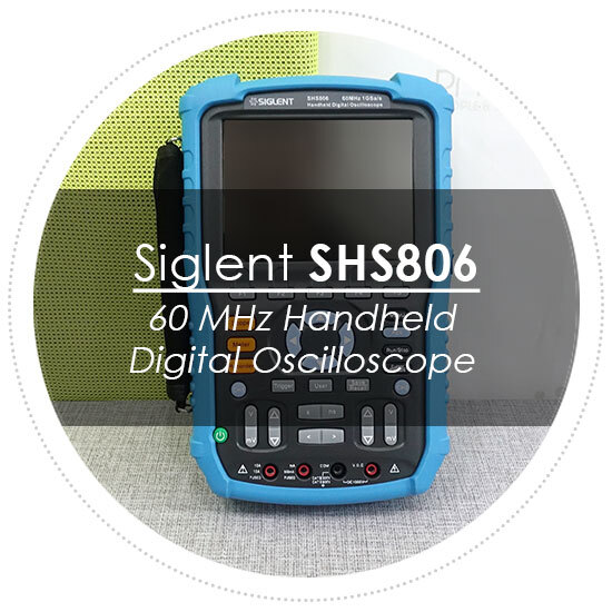 [중고계측기] 중고계측기 판매 대여 렌탈 시그런트 Siglent SHS-806 60 MHz 휴대형 오실로스코프/ Handheld Oscilloscope