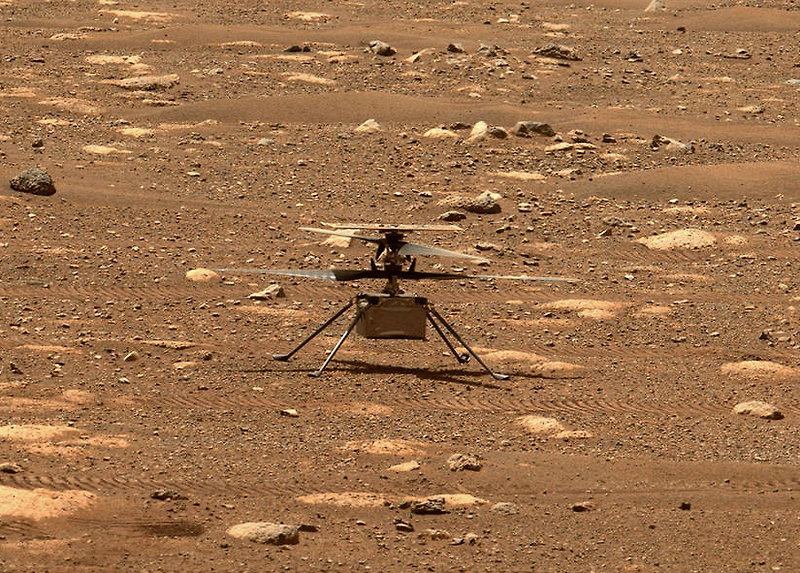 NASA 화성에서 헬리콥터 역사적 첫비행 성공