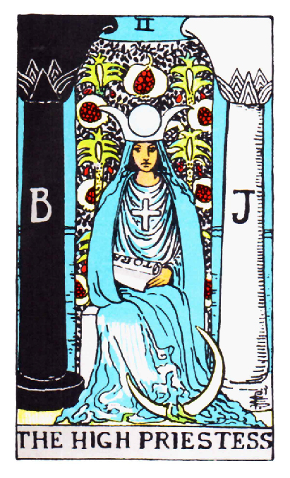 타로카드 2번 <여사제> 카드의 성격과 연애 운˙사업˙금전운 / 2. The High Priestess