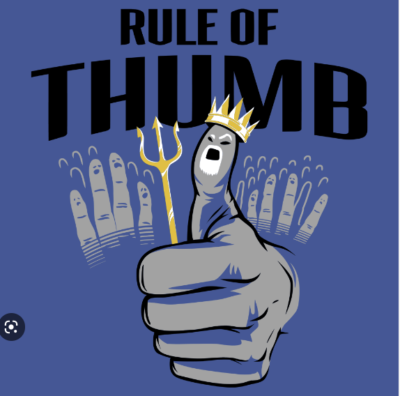 [영어] Rule of thumb를 아시나요?