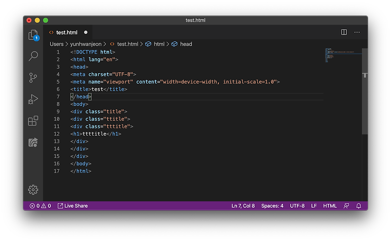 Visual Studio Code에서 자동으로 코드 정렬하기