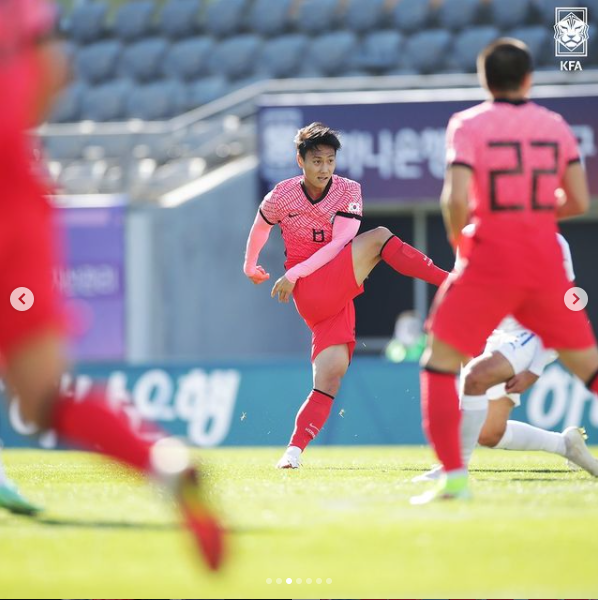 한국 몰도바 축구중계 방송좌표 평가전 2022년1월21일 축구보기