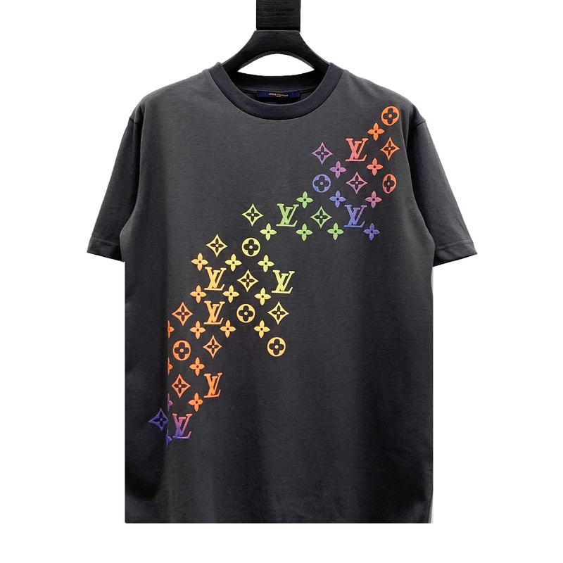 [LOUIS VUITTON] 루이비통 멀티 컬러 모노그램 반팔 티셔츠 (2 COLOR)