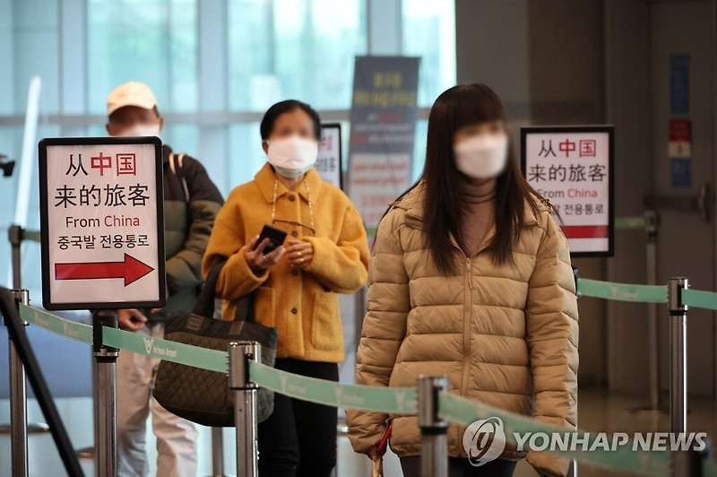 [중국]주한중국대사관: 1월 10일부터 한국 국민 중국행 단기 비자 발급 중단
