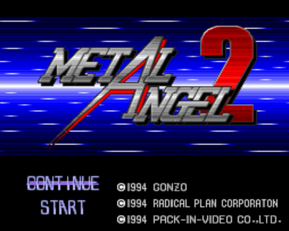 (팩 인 비디오) 메탈 엔젤 2 - メタルエンジェル2 Metal Angel 2 (PC 엔진 CD ピーシーエンジンCD PC Engine CD - iso 파일 다운로드)