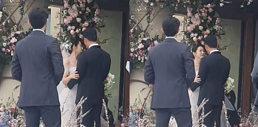 '현빈-손예진' - 동화같은 세기의 야외 결혼식 장면