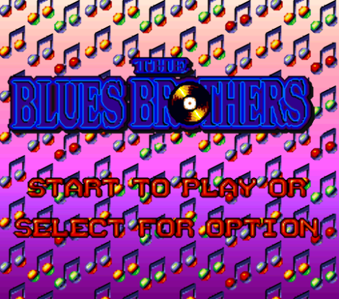 SNES ROMS - The Blues Brothers (EUROPE / 유럽판 롬파일 다운로드)