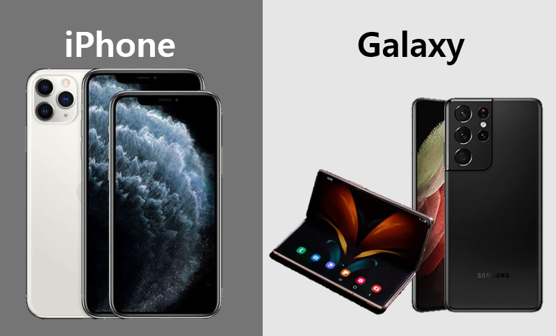 아이폰 VS 갤럭시 당신의 선택은?
