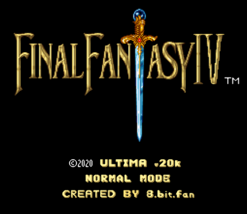 슈퍼패미컴 / SFC - 파이널 판타지 4 개조롬 (Final Fantasy IV Ultima)