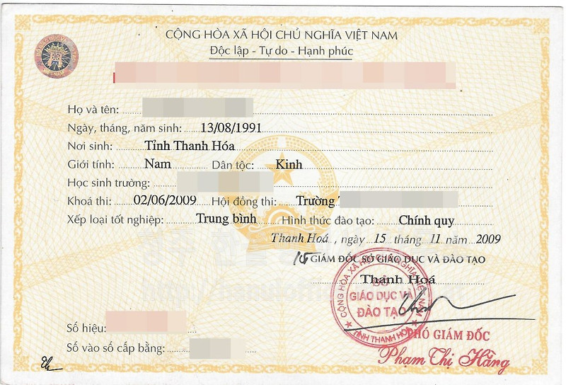 [청주 행정사] 베트남 학력증명서 공증 및 영사인증