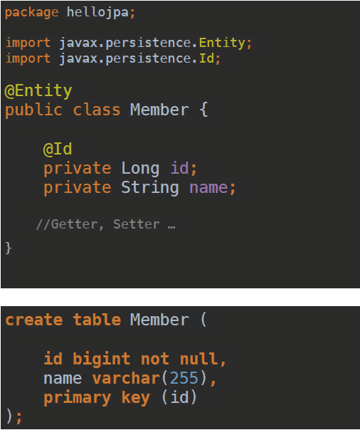 JPA(Java Persistence API)동작 방식