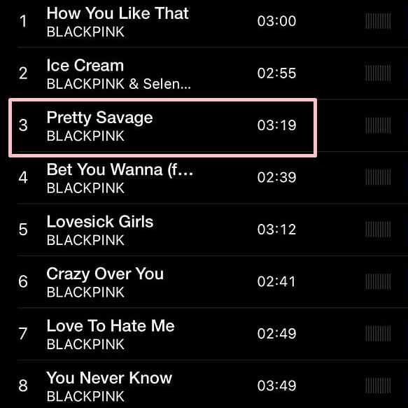 블랙핑크 BLACKPINK - Pretty Savage(+가사해석)