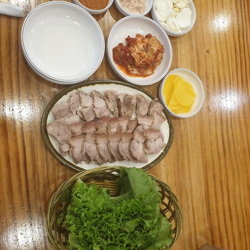 대전광역시 김화식당 보쌈 칼국수 유명한 집