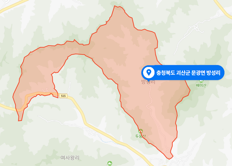 충북 괴산군 문광면 방성리 승용차 추락사고 (2021년 1월 7일)