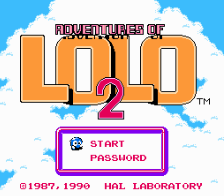 NES ROMS - Adventures of Lolo 2 (EUROPE / 유럽판 롬파일 다운로드)