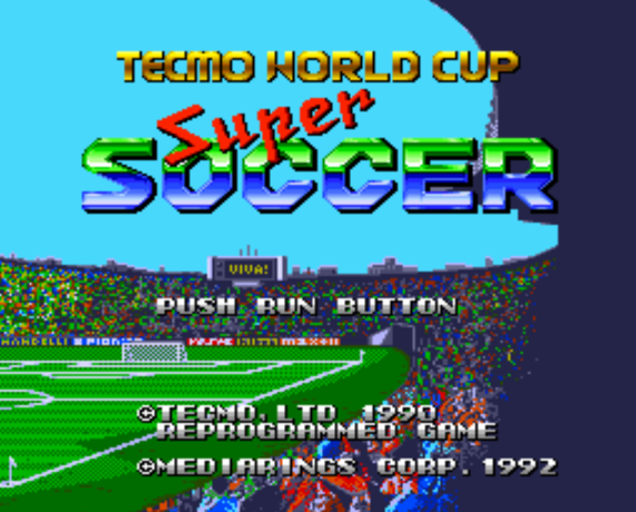 테크모 월드컵 슈퍼 사커 - テクモワールドカップスーパーサッカー Tecmo World Cup Super Soccer (PC 엔진 CD ピーシーエンジンCD PC Engine CD)