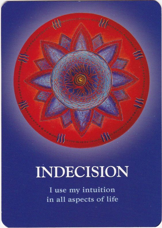 [오라클카드배우기]]The Soul's Journey Lesson Cards Indecision 망설임 해석 및 의미