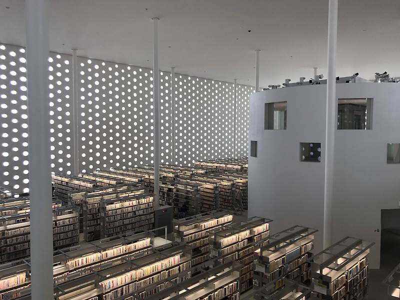 [건축] 가나자와 여행, 우미미라이 도서관