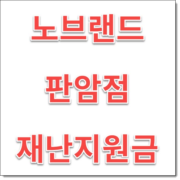 대전 노브랜드 판암점 5차 재난지원금 상생 국민지원금 사용여부