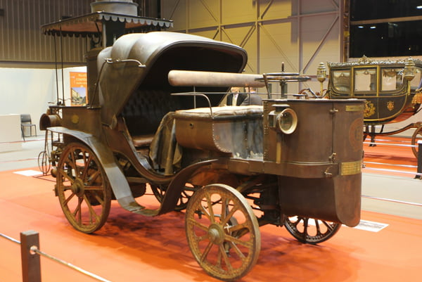 산업혁명시대 최초로 상용화된 증기자동차 1878