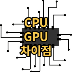 CPU GPU 차이 쉽게 풀어봅니다.