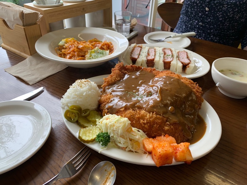 [제주 / 애월 맛집] 애월 돈가스집, 돈까스 스파게티 카츠샌드 리뷰~!ㅎ